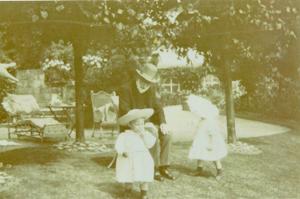 algernon sidney field with barton and betty worthington 1906